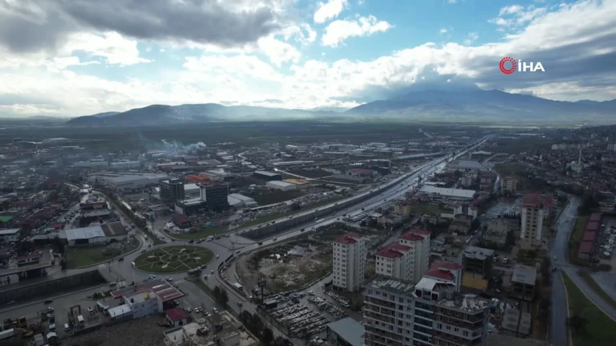 Kahramanmaraş Depremi Sonrası Şehir Merkezi Görüntülendi