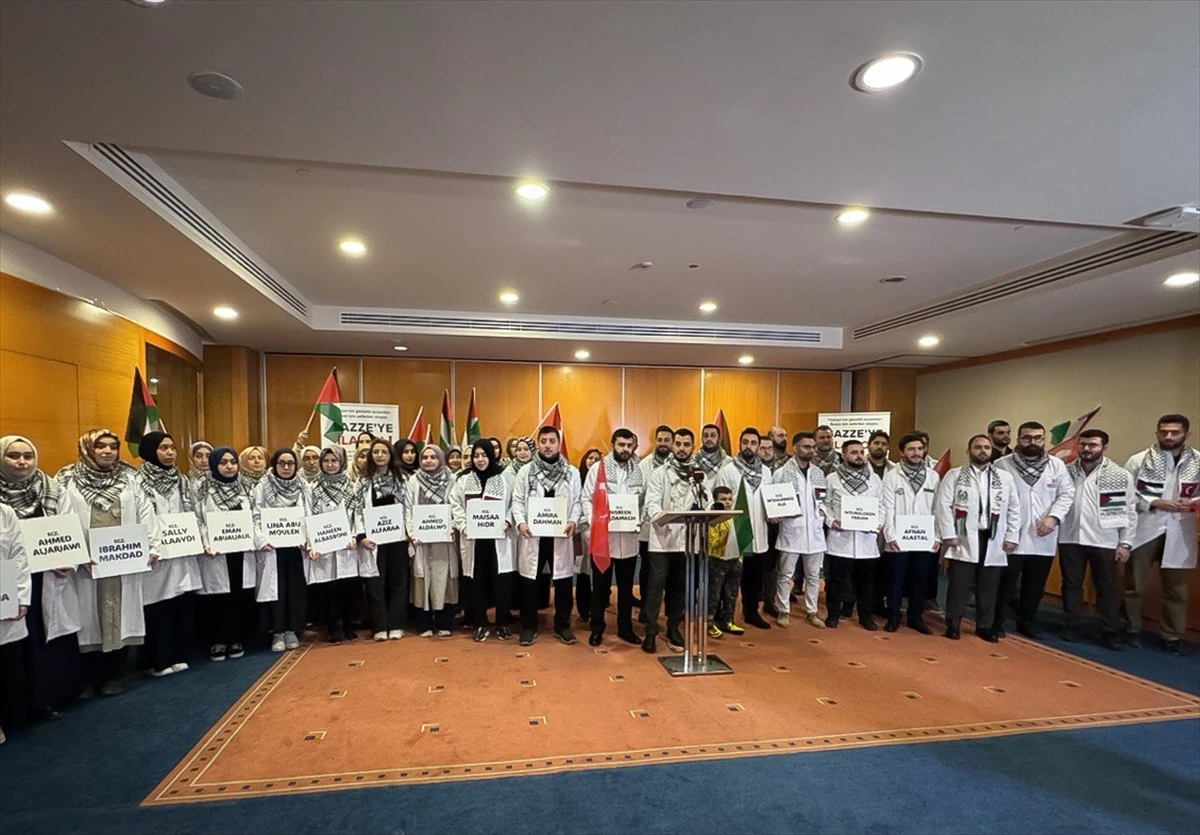 Gönüllü eczacılar Gazze\'de ilaç yardımı kampanyası başlattı