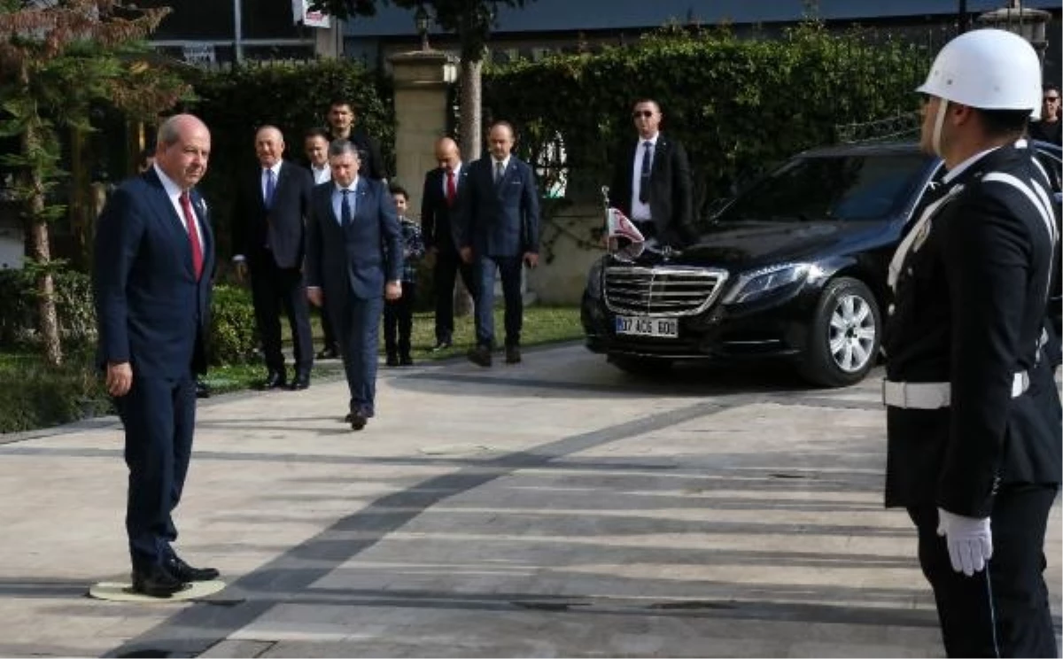KKTC Cumhurbaşkanı Ersin Tatar, Antalya Valisi Hulusi Şahin\'i ziyaret etti