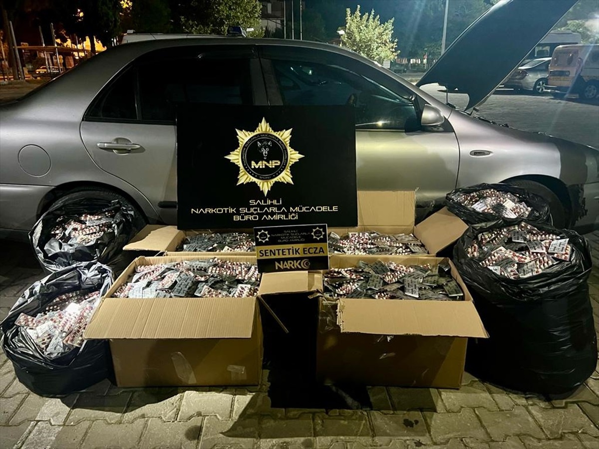 Manisa Salihli\'de Geçen Yıl 516 Şüpheli Yakalandı