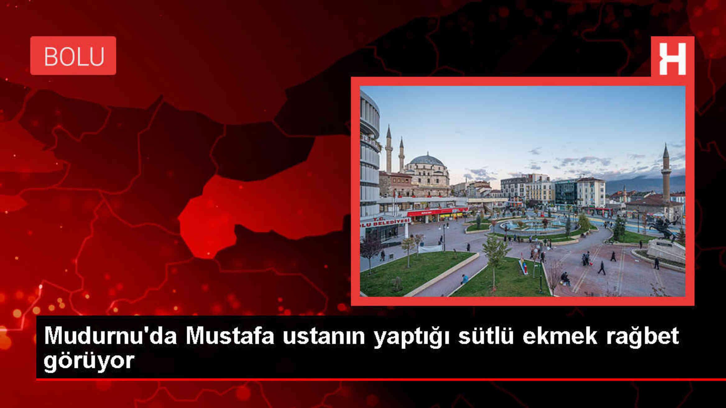 Bolu'da Sütle Yapılan Ekmek İlgi Görüyor