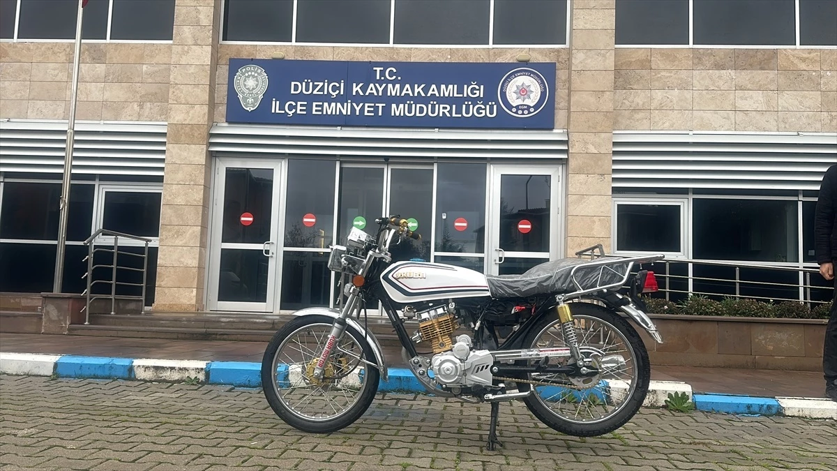 Osmaniye\'de Motosiklet Hırsızı Yakalandı