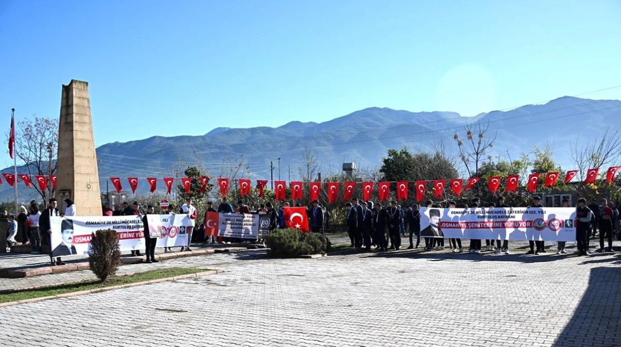 Osmaniye\'nin düşman işgalinden kurtuluşunun 102. yıldönümü kutlamaları