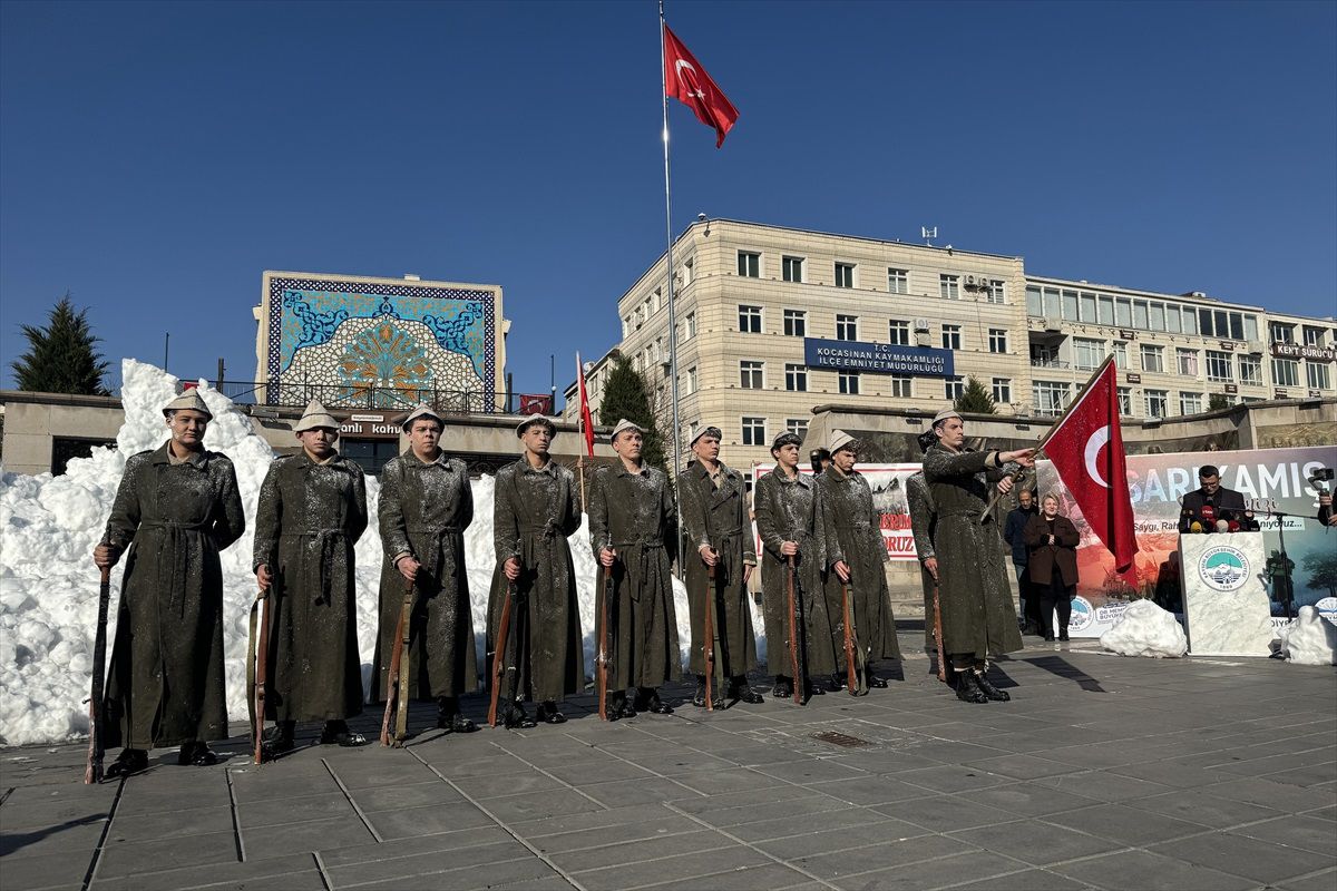 Sarıkamış Harekatı\'nın 109. yılında şehitler Kayseri\'de anıldı