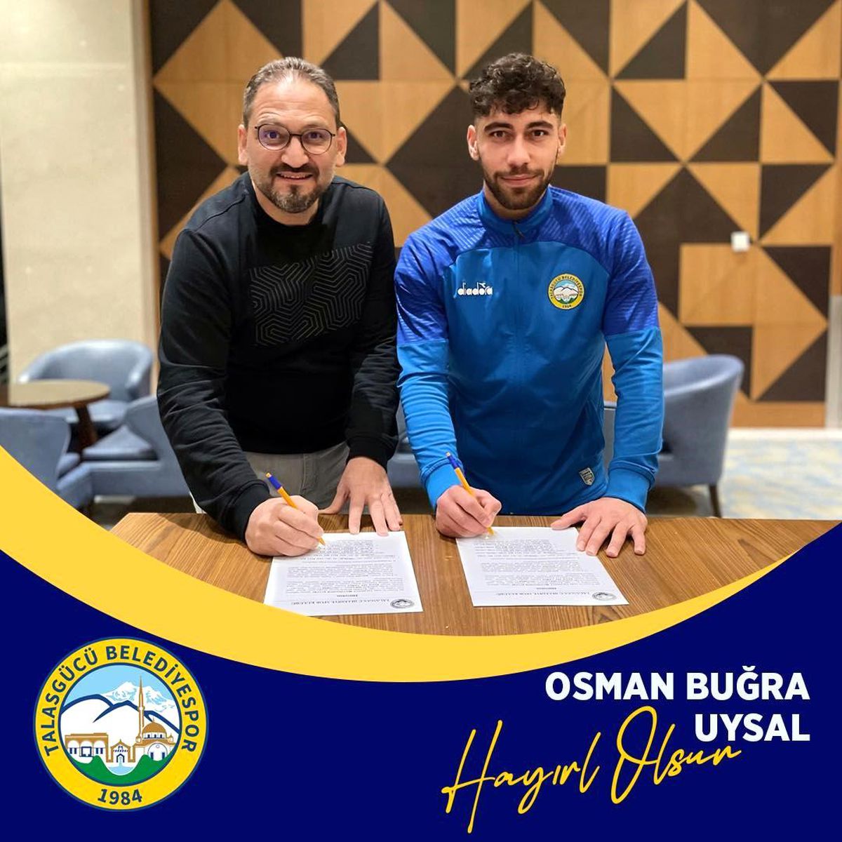 Talasgücü Belediyespor, ara transfer döneminde 2 futbolcuyla sözleşme yaptı