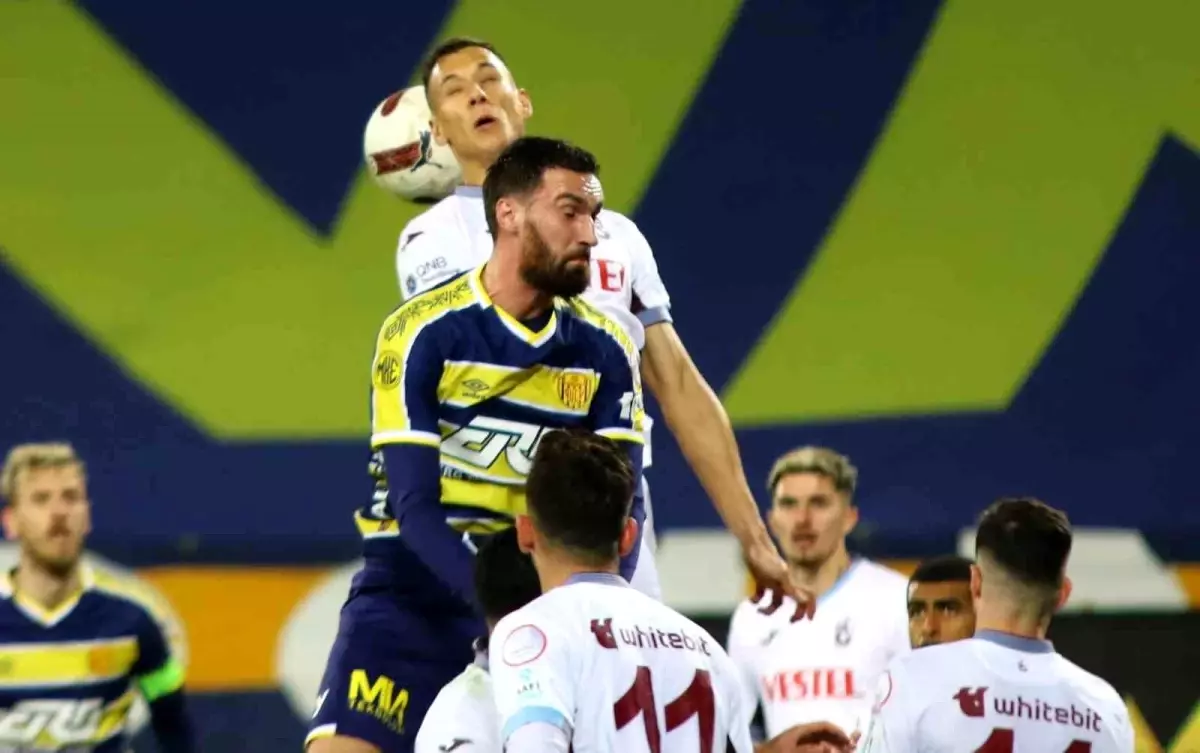 MKE Ankaragücü, Trabzonspor\'a 1-0 mağlup oldu