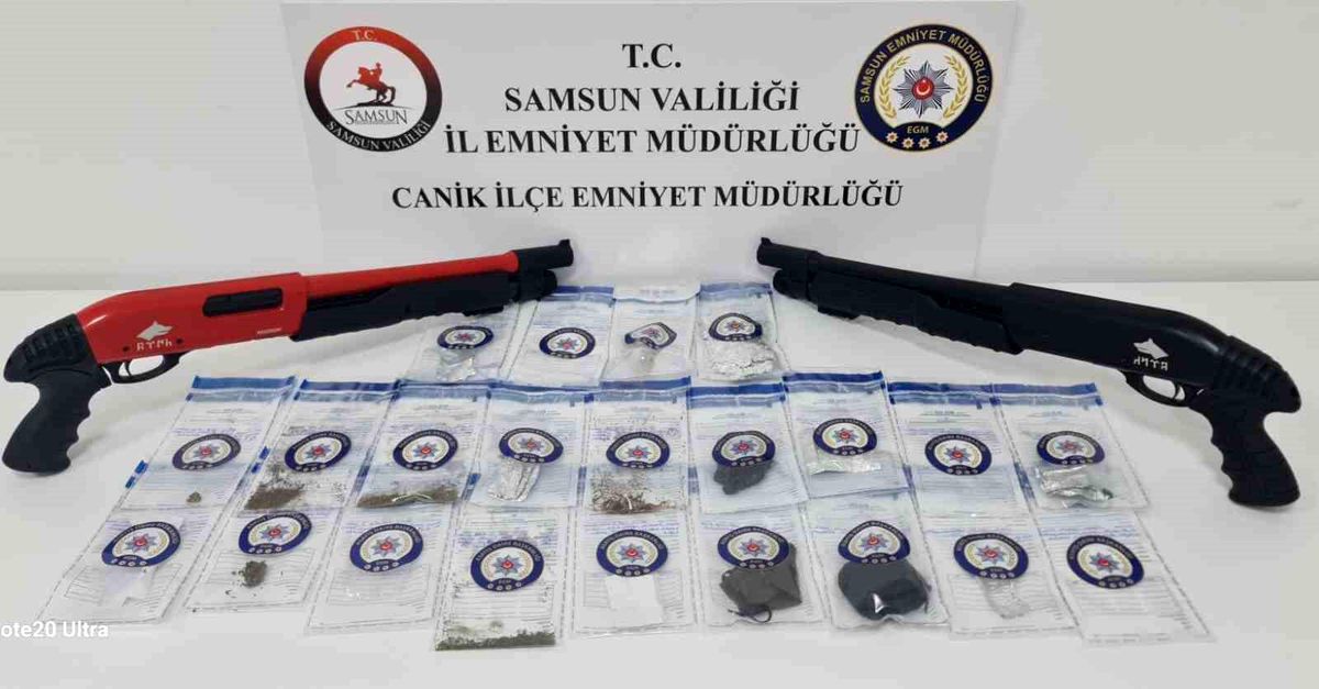 Samsun\'da Uyuşturucu Operasyonu: 5 Gözaltı