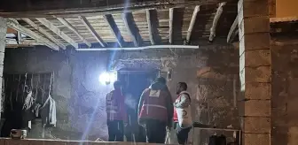 Van'da Türk Kızılay, kışın zorlu şartlarında ihtiyaç sahiplerine yardım ediyor