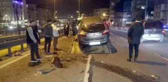 Avcılar'da Zincirleme Kaza: 1 Yaralı