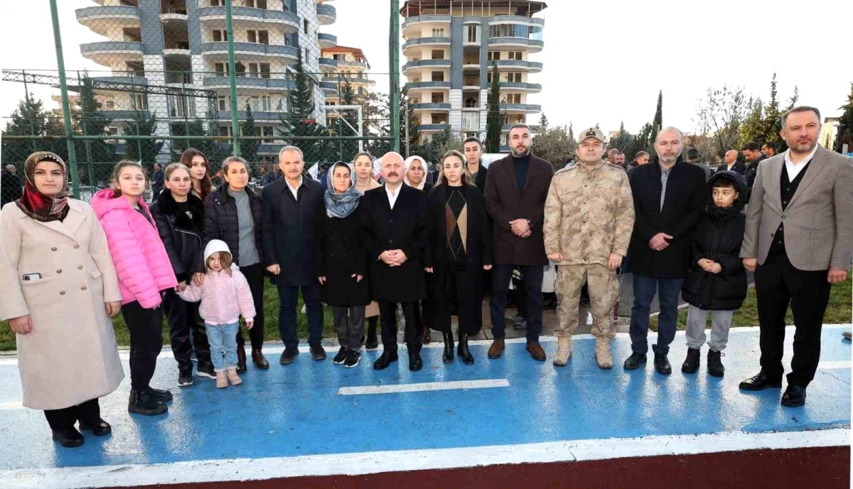 Kahramanmaraş merkezli depremlerde hayatını kaybeden Yakup Taş Parkı açıldı