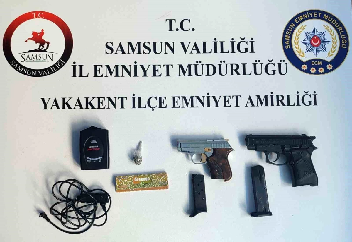 Samsun\'da Huzur ve Güven Uygulamasında İş Yerini Kurşunlayan Şahıs Yakalandı