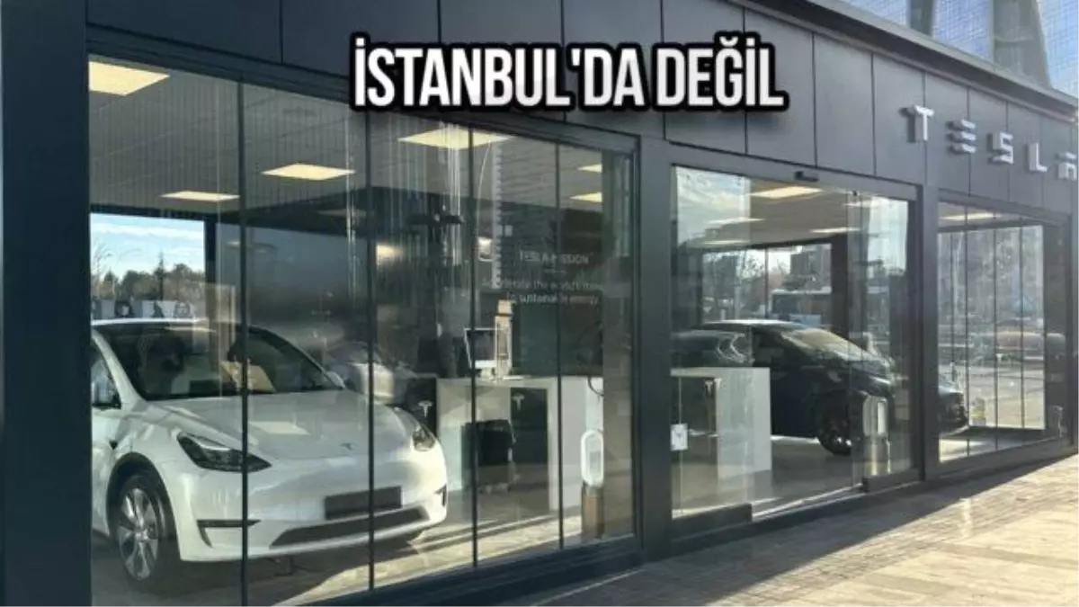 Tesla, Türkiye\'de ilk showroom\'unu Ankara\'da açtı