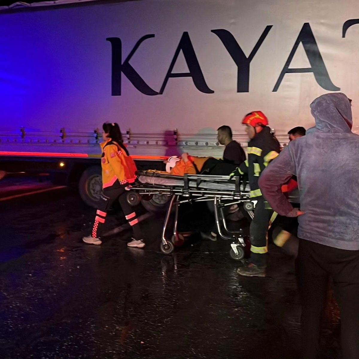 Denizli\'de Yağış Sonrası Meydana Gelen Kazada Bir Kişi Öldü, 3 Kişi Yaralandı