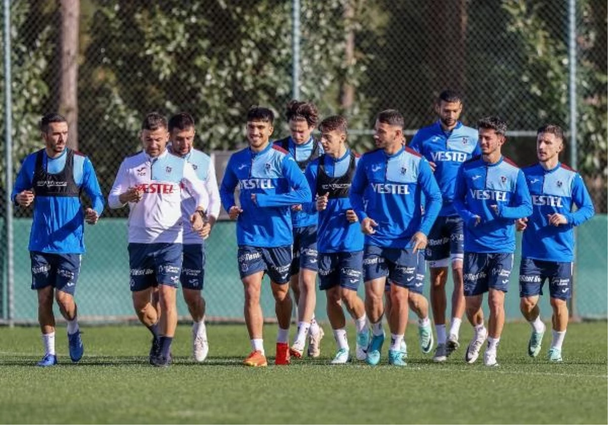 Trabzonspor, Samsunspor maçı hazırlıklarına başladı