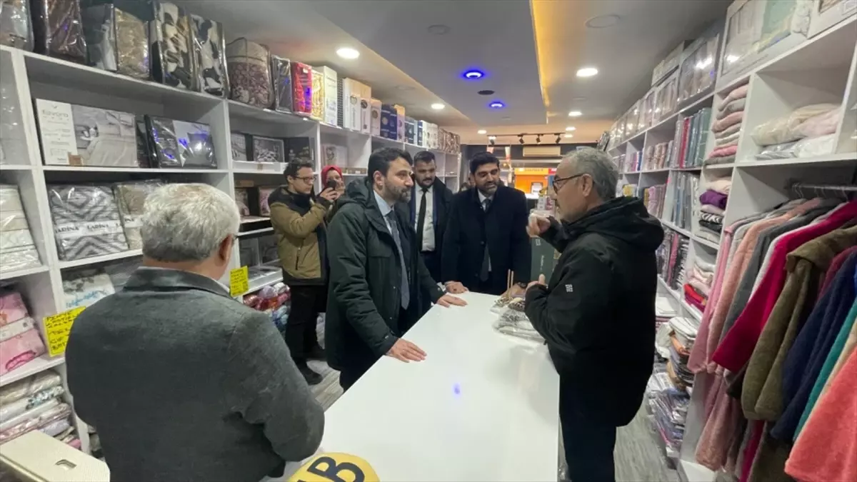 AK Parti Karabük Milletvekilleri ve İl Başkanı Esnaf Ziyaretinde