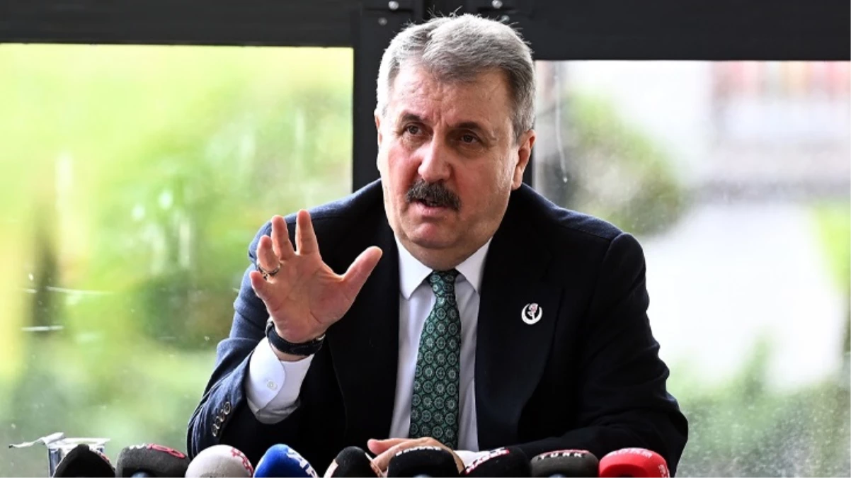 Murat Kurum\'a destek verecekler mi? BBP lideri Mustafa Destici yerel seçim kararını açıkladı