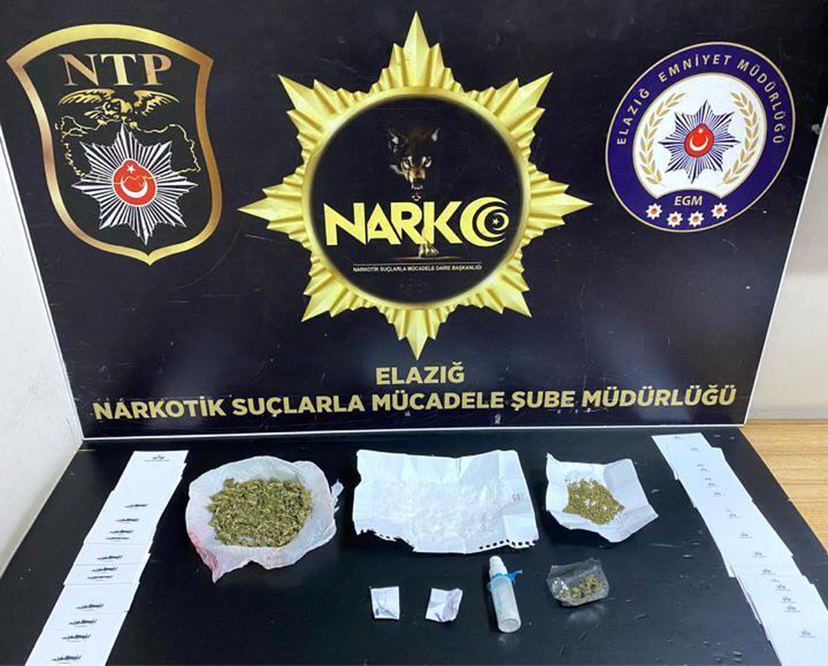 Elazığ\'da Uyuşturucu Satıcısı Yakalandı