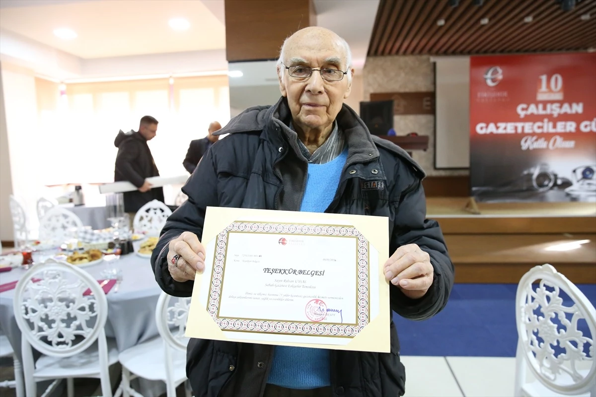 Eskişehir Valisi Hüseyin Aksoy, Çalışan Gazetecilerle Buluştu