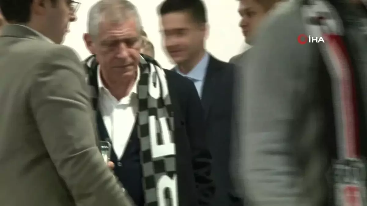 Fernando Santos, İstanbul\'a geldi