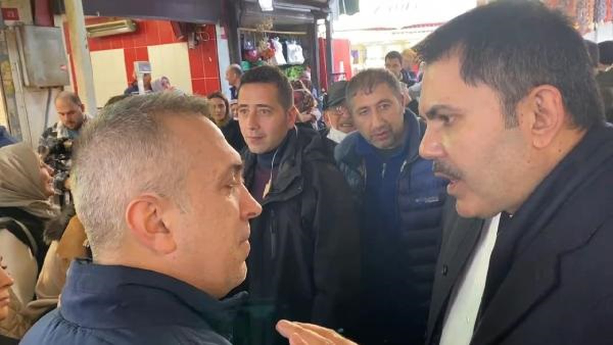 AK Parti İstanbul Büyükşehir Belediye Başkan Adayı Murat Kurum Esnafları Ziyaret Etti