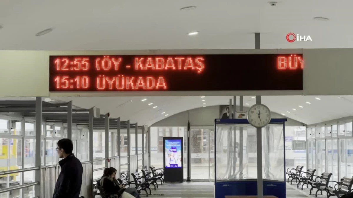 İstanbul\'da bazı vapur seferleri iptal edildi