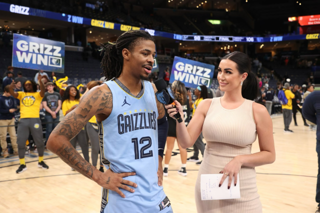 Kadın muhabire röportaj veren NBA oyuncusunun tavırları olay oldu