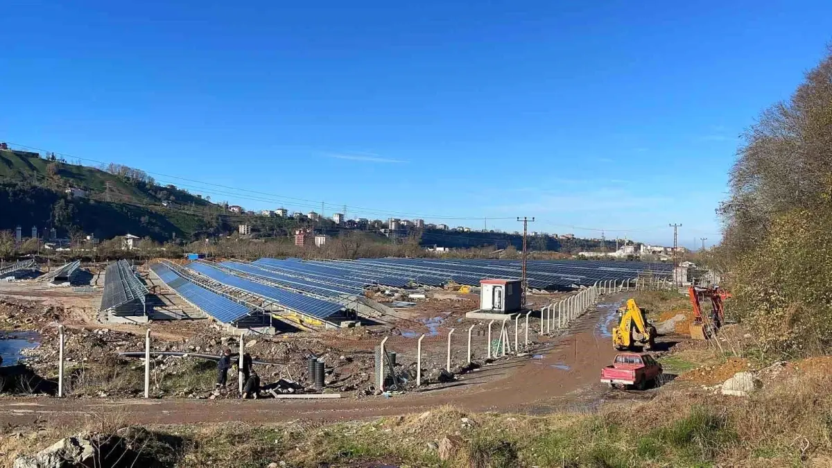 Doğu Karadeniz Bölgesi\'nde HES\'lerin Yerini Güneş Enerji Santralleri Alıyor