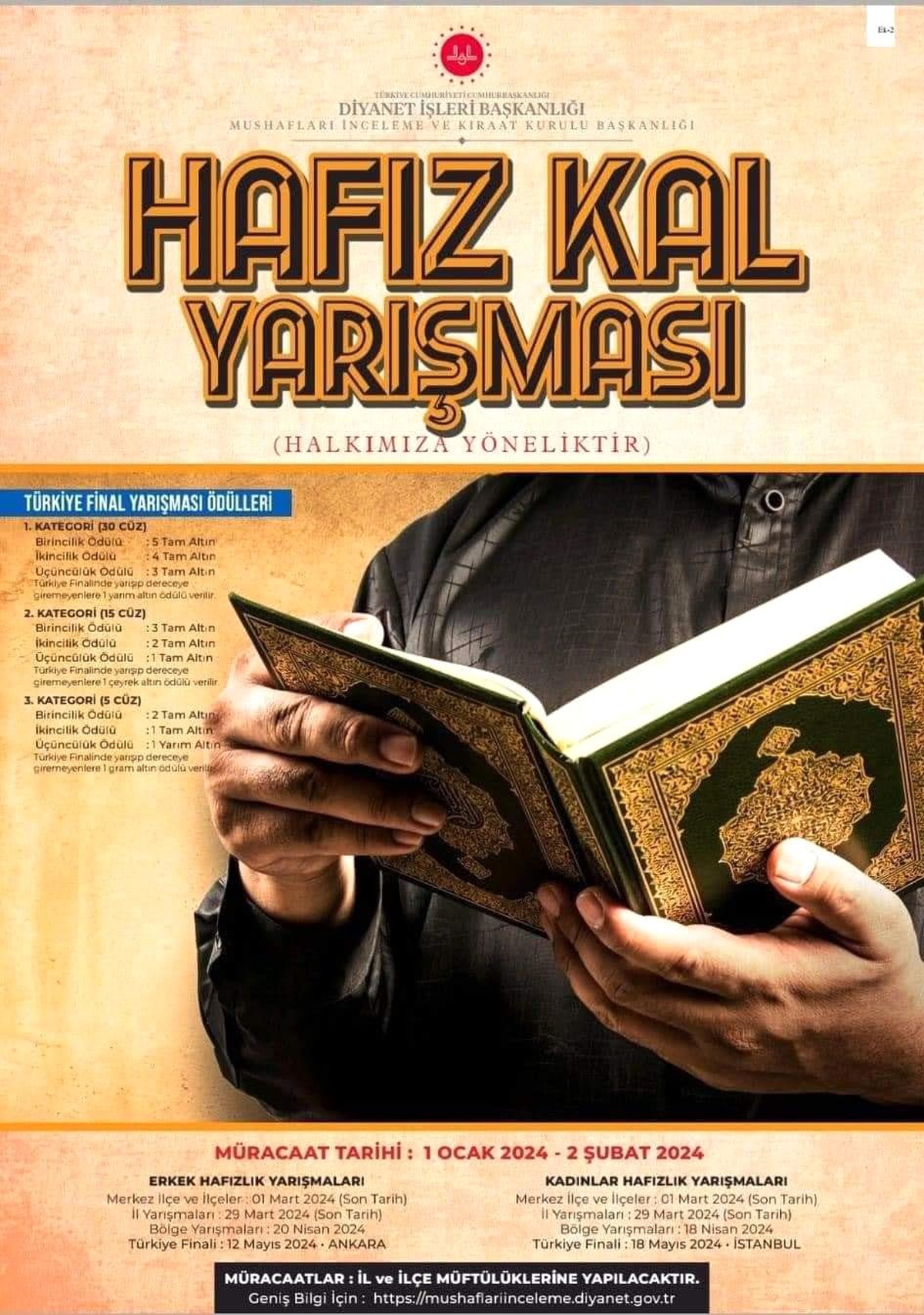 Muğla\'da \'Hafız Kal\' Yarışması İçin Başvurular Başladı