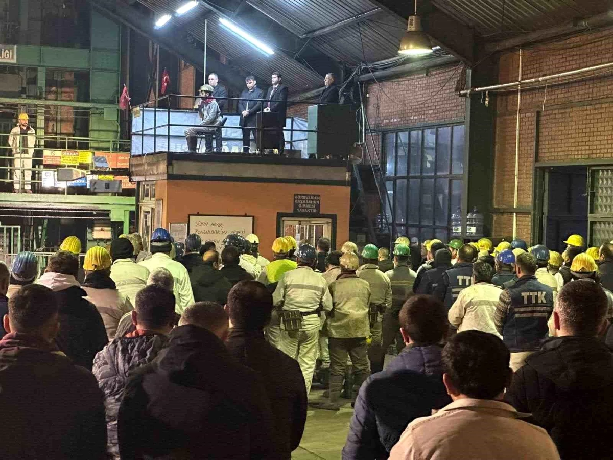 Kozlu\'da hayatını kaybeden 8 maden işçisi dualarla anıldı