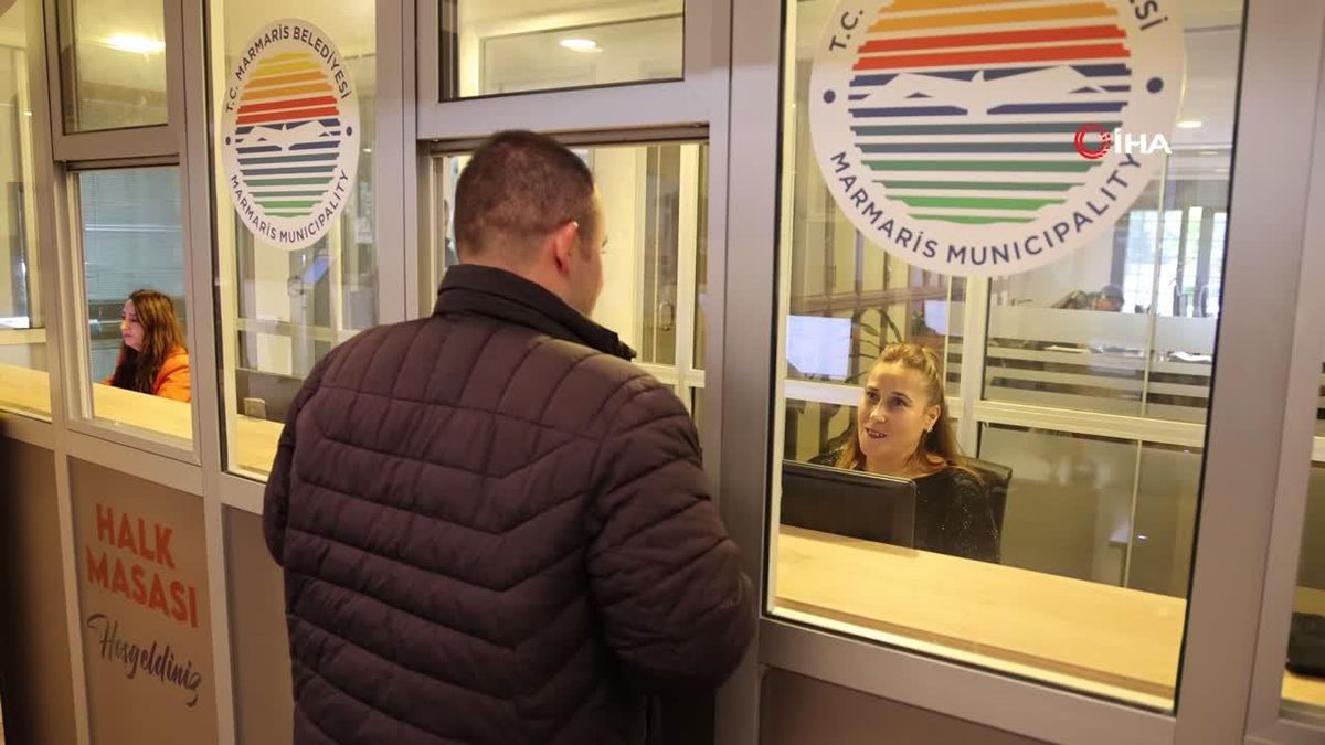 Marmaris Belediyesi vatandaşların taleplerini çözüme kavuşturuyor