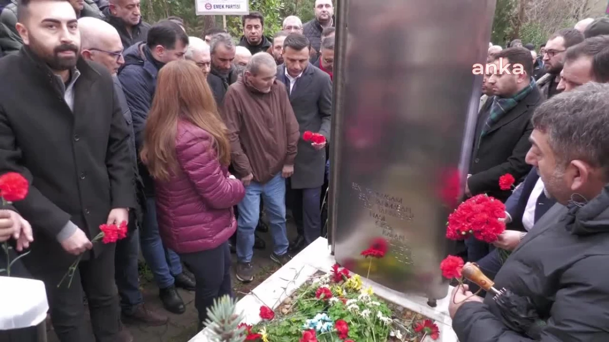 Metin Göktepe, Katledilişinin 28\'inci Yılında Mezarı Başında Anıldı.