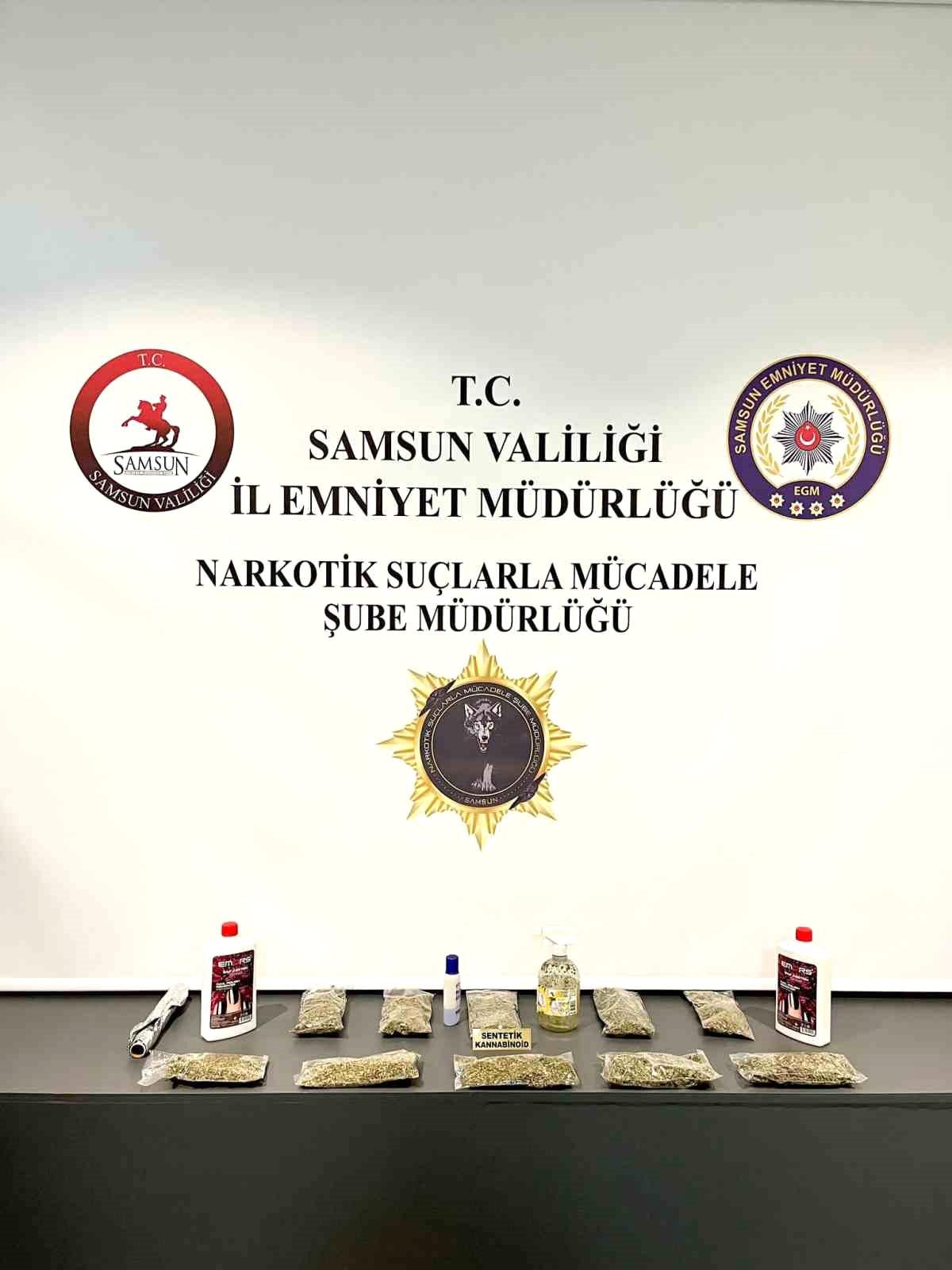 Samsun\'da Uyuşturucu Operasyonu: 1 Gözaltı