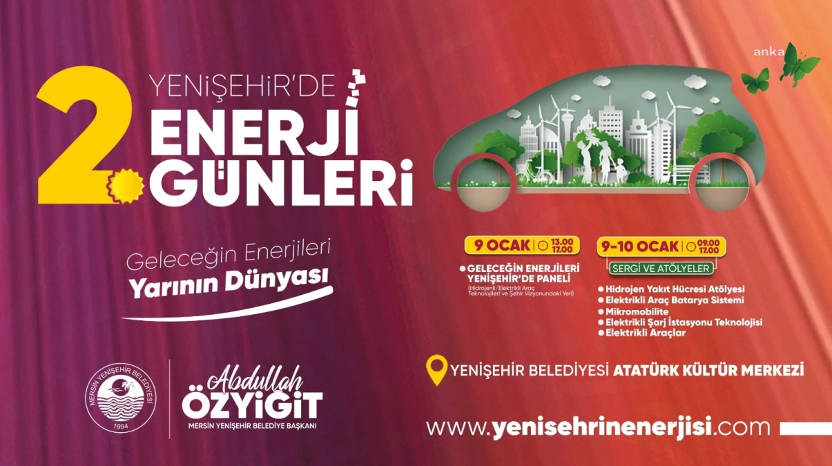 Mersin Yenişehir Belediyesi, 2. Enerji Günleri\'ni düzenliyor