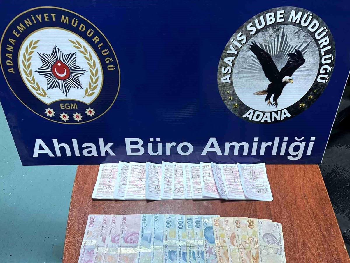 Adana\'da polis 2023 yılında kumarhanelere baskın düzenleyerek 823 kişiyi yakaladı