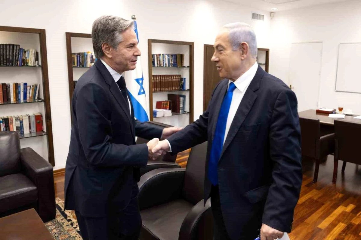 ABD Dışişleri Bakanı Blinken, İsrail Başbakanı Netanyahu ve Savaş Kabinesi ile görüştü