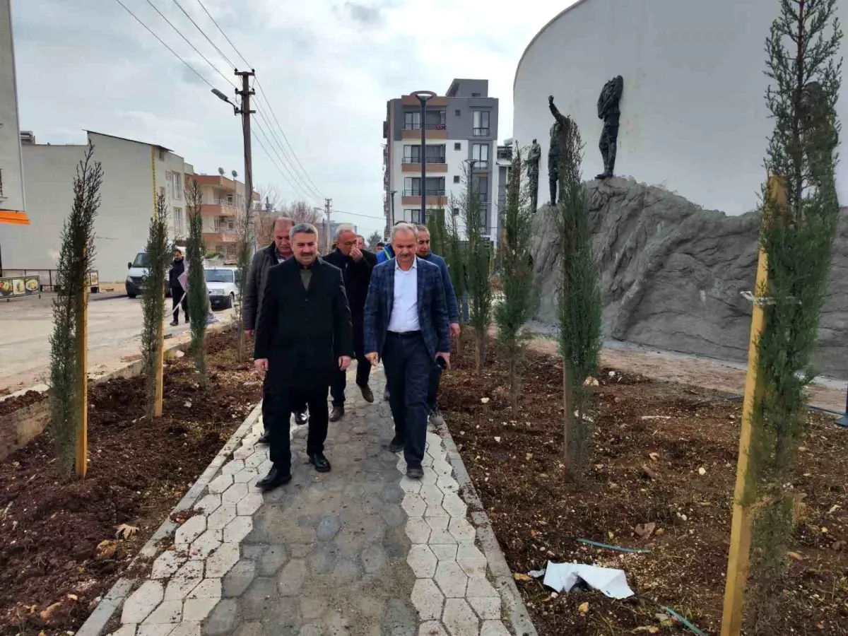Adıyaman Belediyesi Abdulhamid Ünsal Milli Mücadele Parkında Çalışmalar Hızla Devam Ediyor