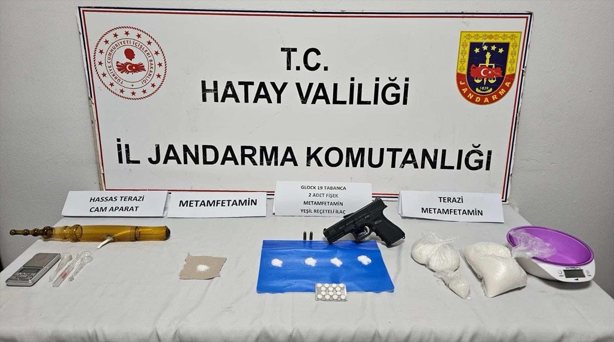 Antakya\'da düzenlenen uyuşturucu operasyonunda 3 şüpheli tutuklandı