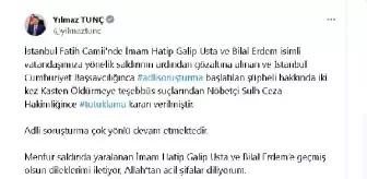 İstanbul Fatih Camii'nde saldırıya ilişkin tutuklama kararı verildi