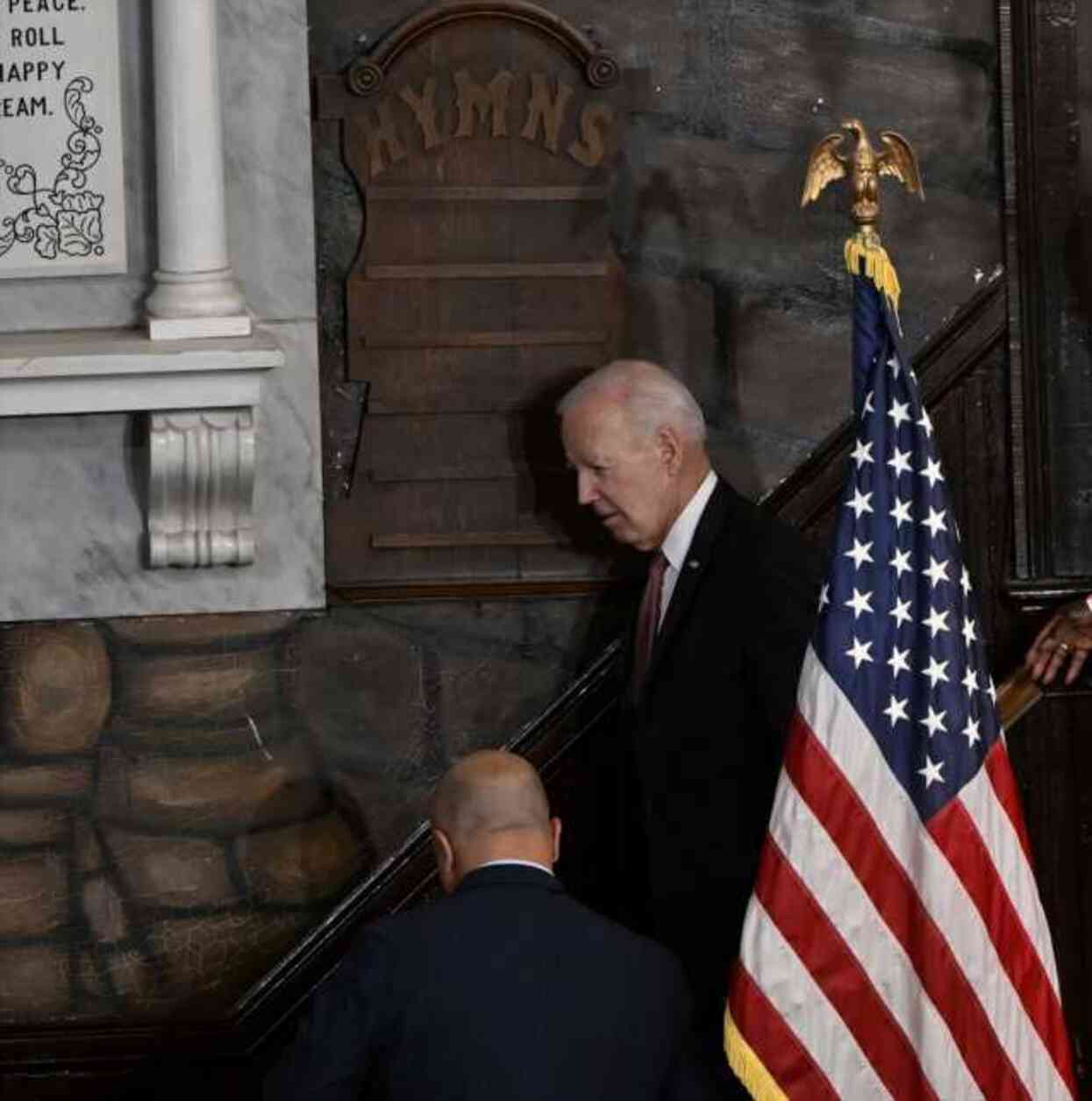 Biden'ın konuşması 'Gazze'de ateşkes' sloganları ile kesildi Biden'ın konuşması 'Gazze'de ateşkes' sloganları ile kesildi