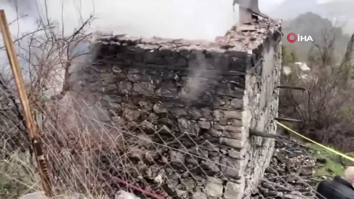 Burdur'da ev yangını: Yaşlı kadın hayatını kaybetti