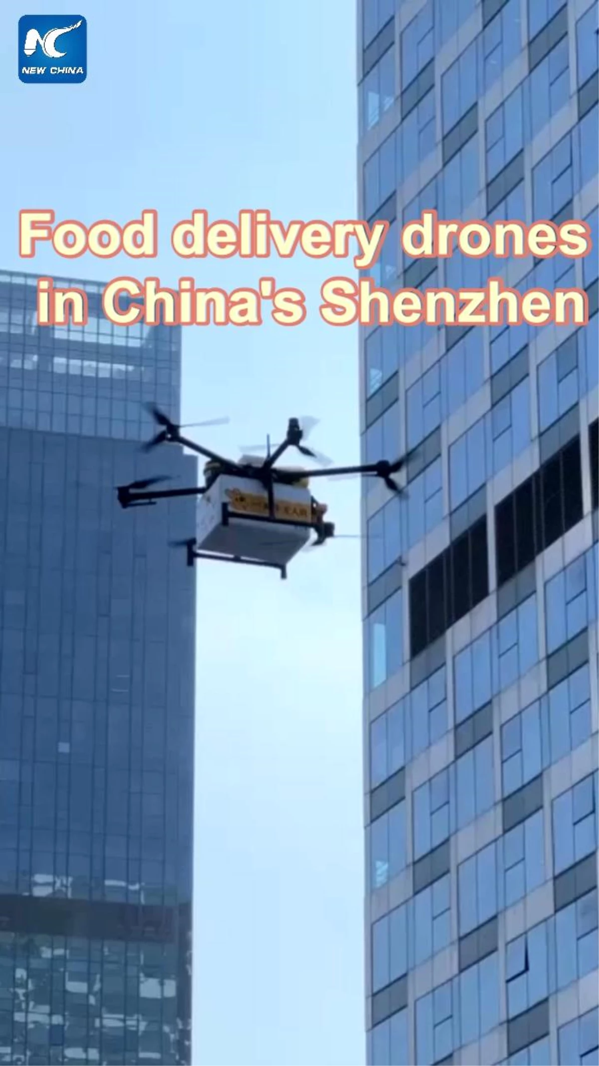 Çin\'de Drone ile Sipariş Teslimatı Yapılıyor