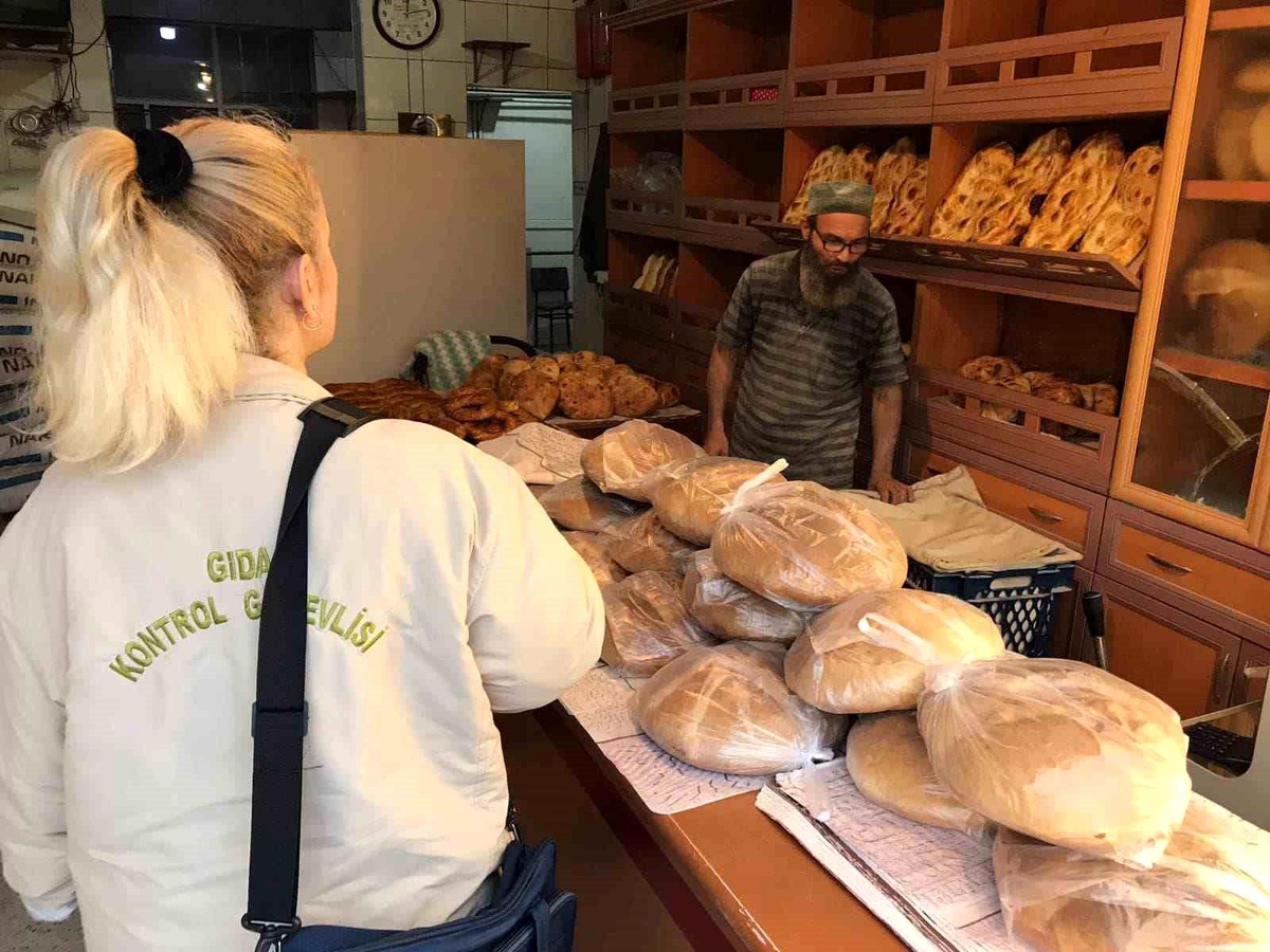 Dinar\'daki fırınlara denetim yapıldı