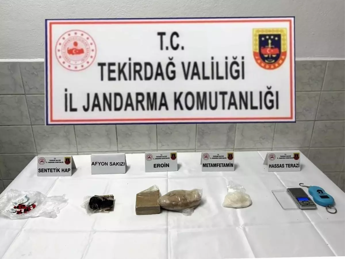 Çorlu'da Uyuşturucu Bulunduran Yabancı Uyruklu Şüpheli Tutuklandı