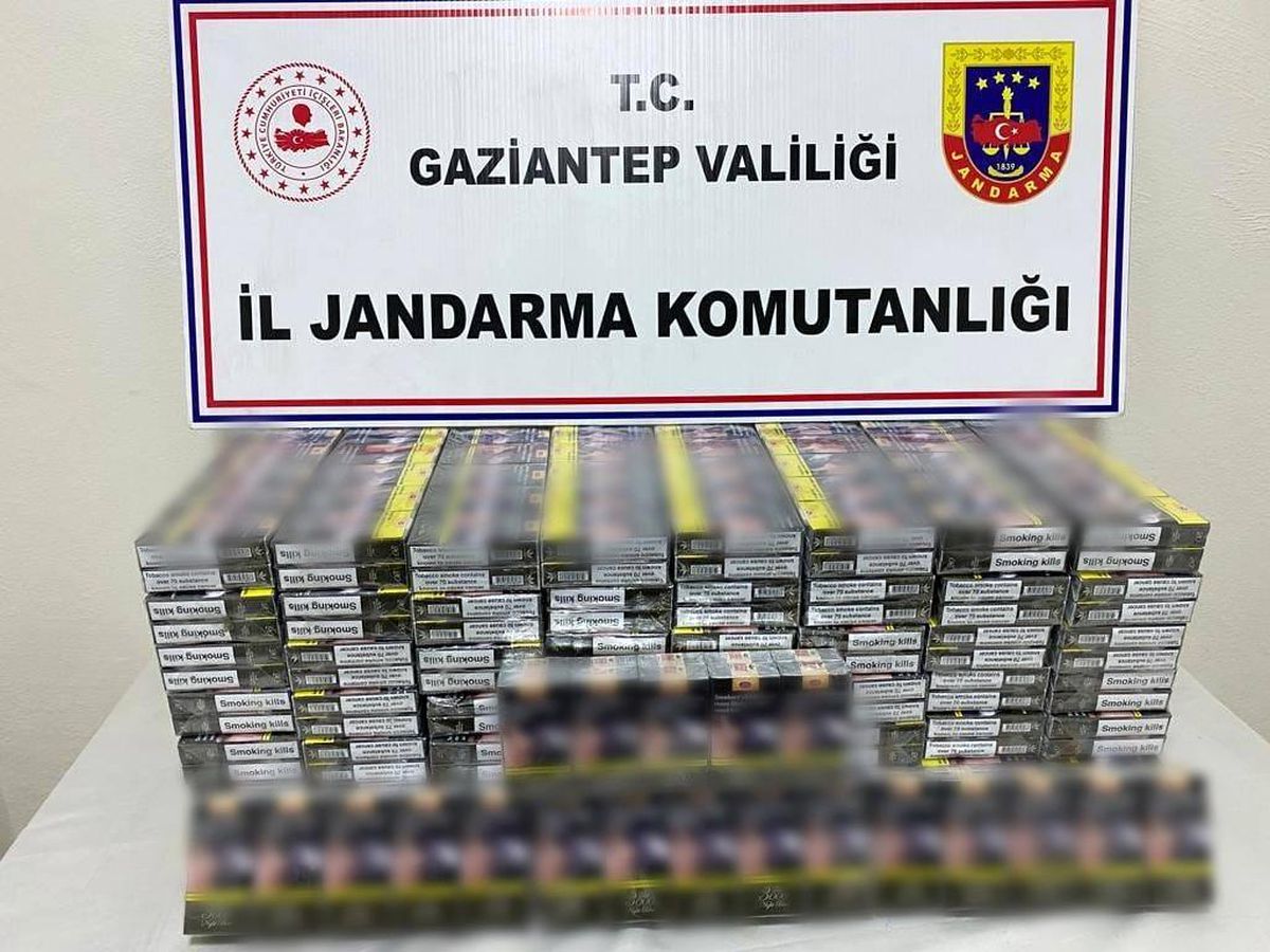 Gaziantep\'te Kaçak Sigara Operasyonu: 330 Bin TL Değerinde Malzeme Ele Geçirildi