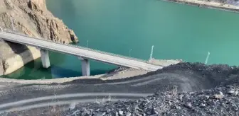 Heyelanlar Nedeniyle Ulaşıma Kapanan Yol İçin Geçici Çözüm