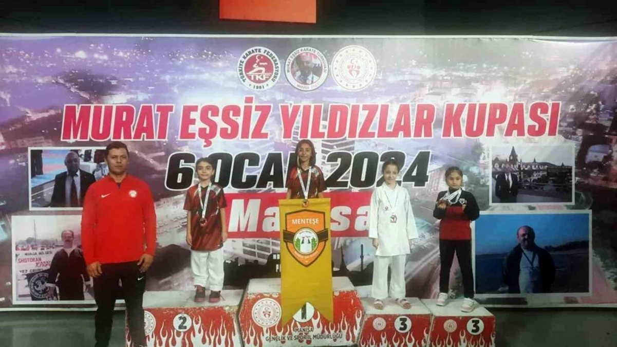 Menteşe Belediyespor Karate Takımı Şampiyonadan 2 Altın, 3 Gümüş, 2 Bronz Madalya İle Döndü