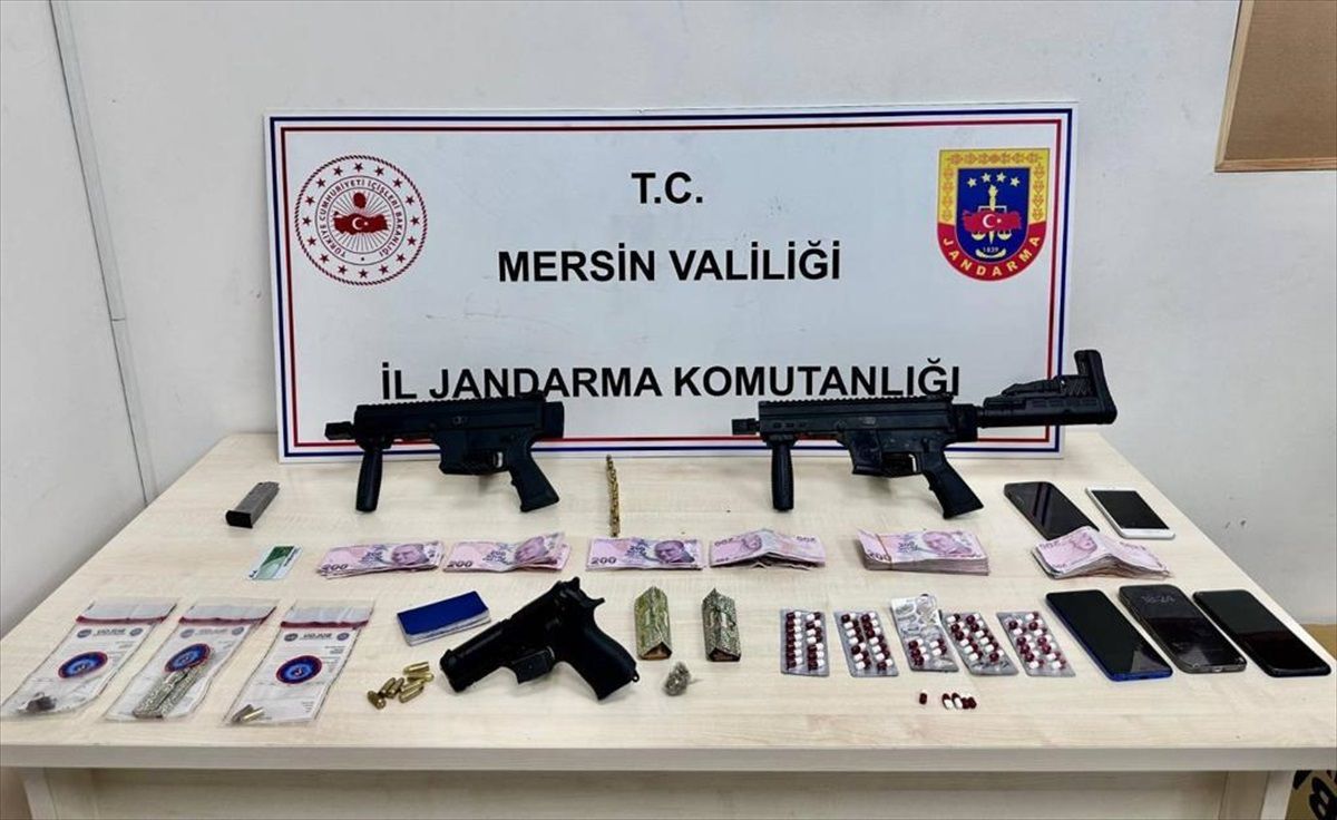 Mersin\'de silah kaçakçılığı operasyonu: 2 tutuklama