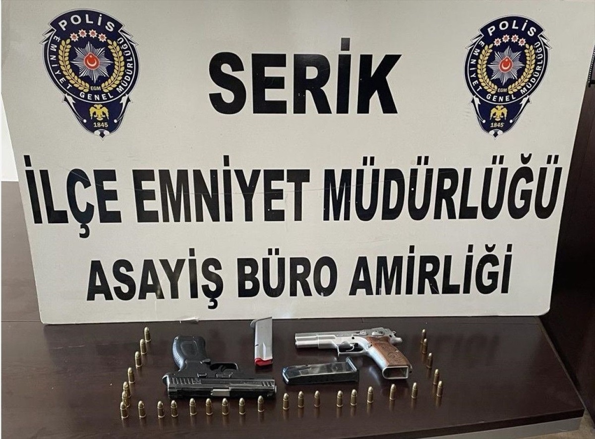 Serik\'te aranan 38 şüpheli tutuklandı