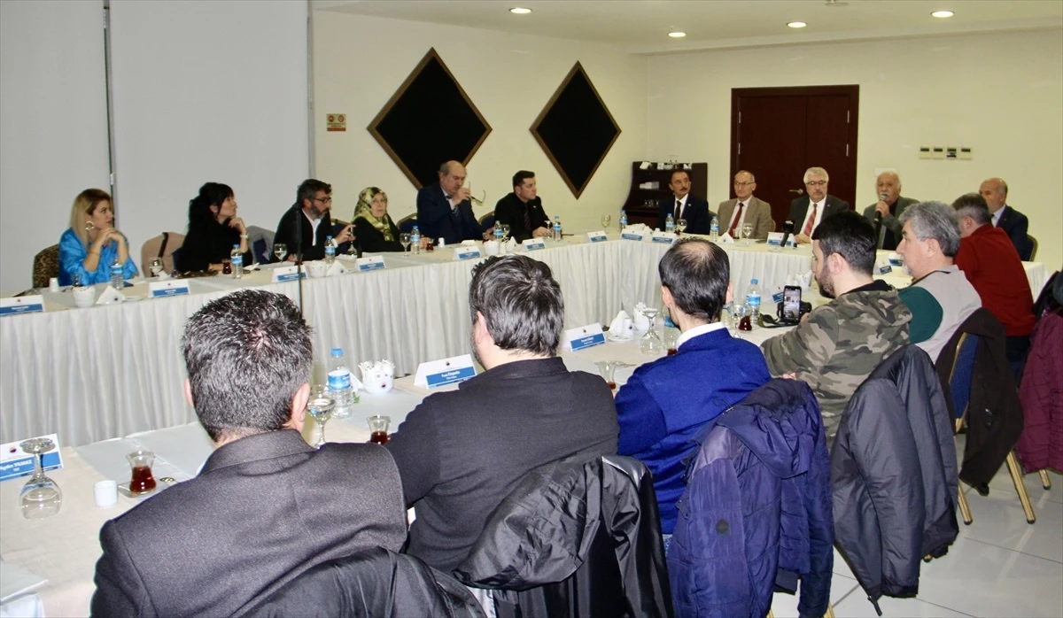 Sinop Üniversitesi Rektörü Prof. Dr. Şakir Taşdemir, basın mensuplarıyla buluştu