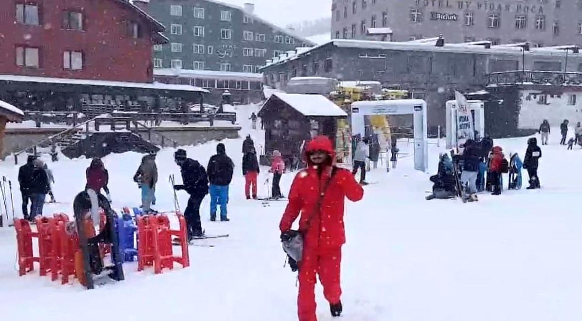 Uludağ\'da Beklenen Kar Yağışı Başladı